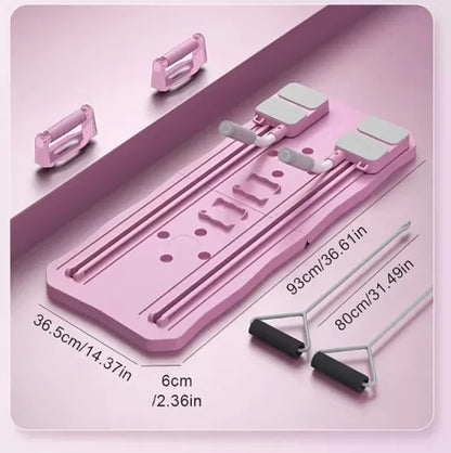 Pilates Reformer board - Pink & Blue