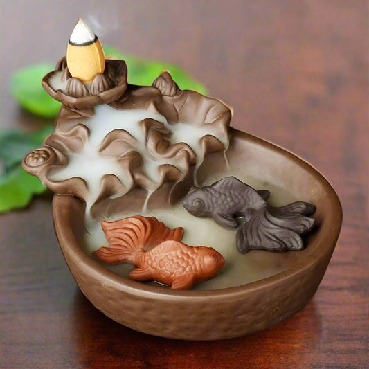Fish Incense Fountain