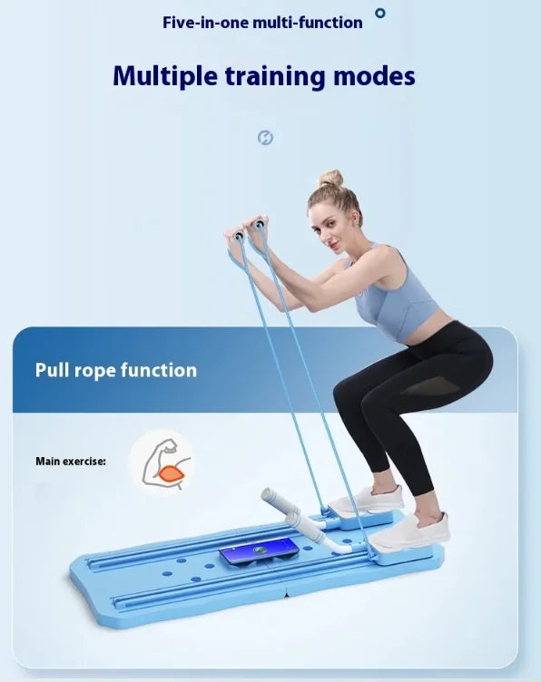 Pilates Reformer board - Pink & Blue